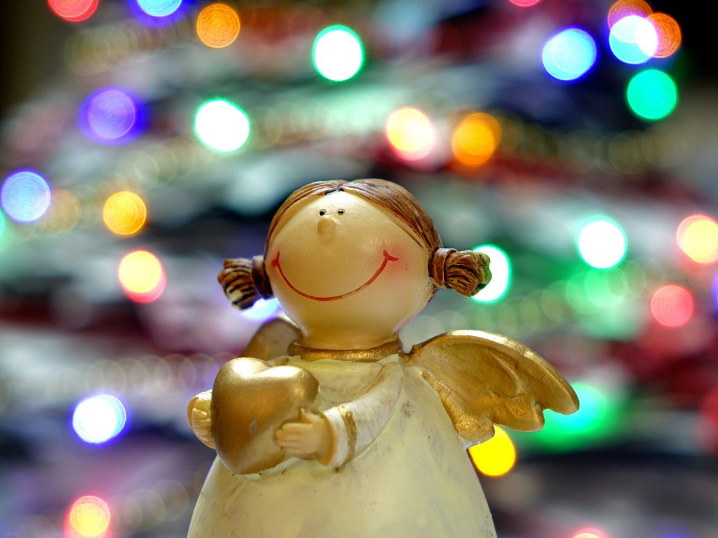 Christmas Angel | Naples Landscape Lighting
